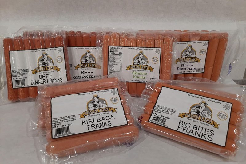 Packages of Ferraro’s franks