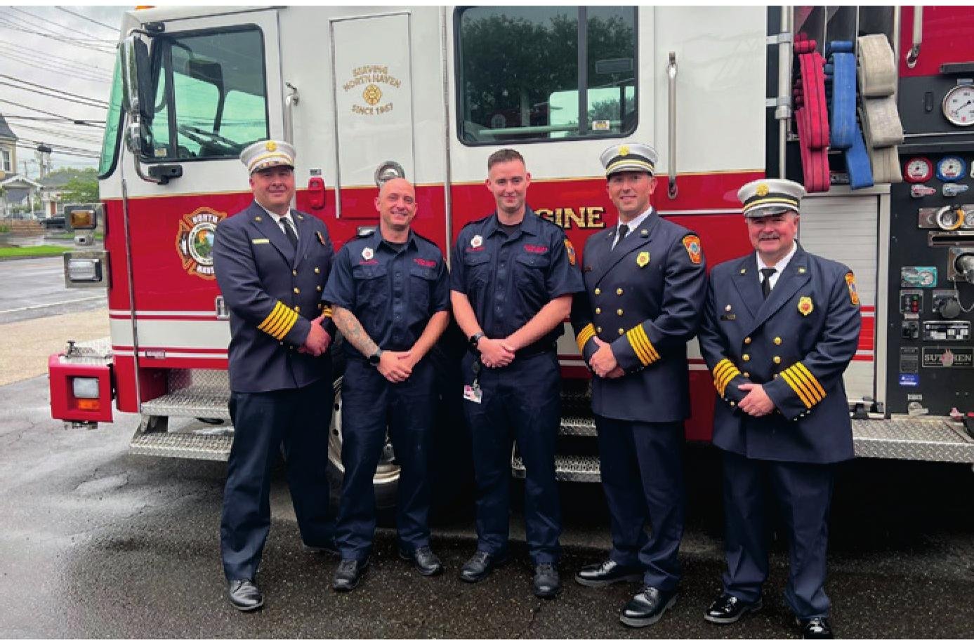 Hero image for North Haven Fire Department: Fire Prevention Week starts Sunday, and this year it’s about your chargers. Photo courtesy of Town of North Haven / North Haven Fire Department.